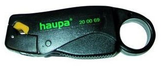 Haupa 200069 Abisolierzange für Koaxialkabel