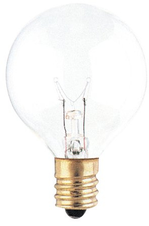 Bulbrite 10G12CL 10W G12 Globe 120V Light Bulb, Clear (2 pack)