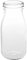 Olympia Mini bouteilles de lait en verre 200ml (lot de 12), transparents, passent au lave-verres, usage professionnel et domestique, CL141