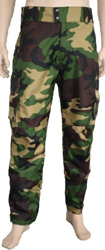 German Wear Lange Jagdhose Jägerhose Farbe Militaer aus Textilien mit Stickerei 52