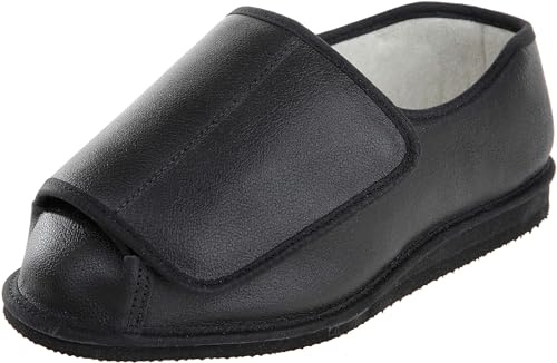 Cosyfeet Rowan Leather - Extra Wide Men's Slippers - Extra Extra Roomy