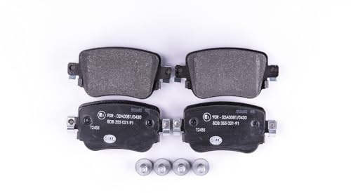 HELLA 8DB 355 021-911 Bremsbeläge | Kompatibel mit: AUDI A1 City Carver, A1 Sportback, Q3, SEAT ALHAMBRA, ALHAMBRA VAN, SKODA OCTAVIA III, OCTAVIA III Combi