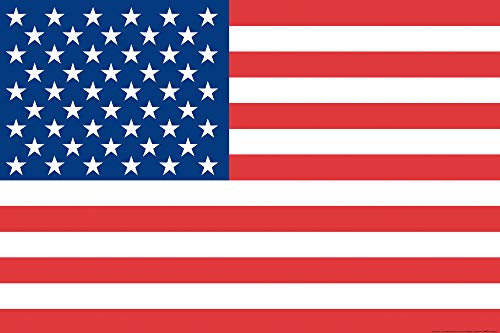 1art1 USA Poster Flaggen Der Welt Plakat | Bild 91x61 cm