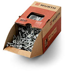 Würth 17015070 ASSY 3.0 acciaio zincato FP tps testa autosvasante AW, Grau