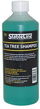 Trilanco Unisex's TRL4570 Stableline Tea Tree Shampoo, Clear, Regular