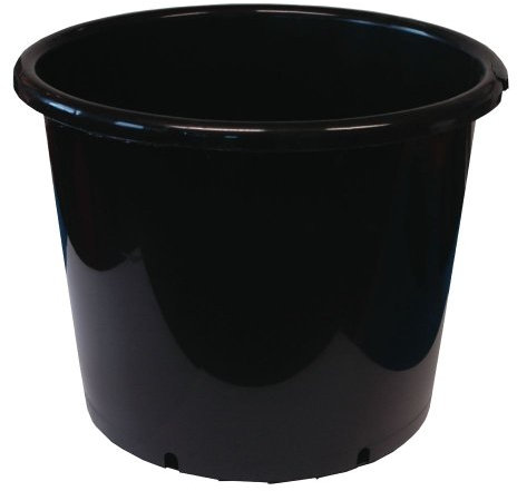 PLANT IT Round Black 15L Pot