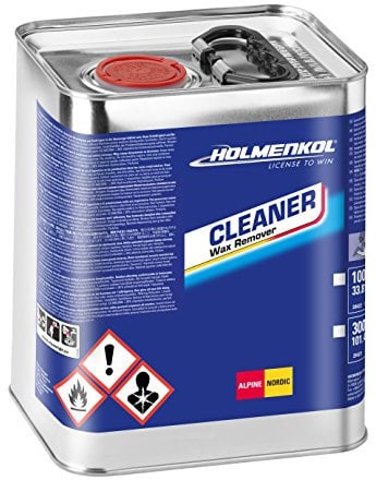 Holmenkol Unisex – Erwachsene Wachsentferner-Reiniger Skiwachs, neutral, 3000ml