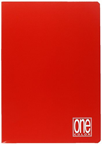 Blasetti - One Color - Maxi Quaderno formato A4 (21Cm X 29,7Cm) - Rigatura 5M - Quadretti 5mm per 2° o 3° elementare - Carta 80gr - Copertina monocromatica - Colori Assortiti - Confezione da 10 pz