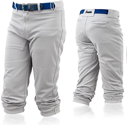 Franklin Sports - Jugend-Baseball- und Softball-Hose – Jungen und Mädchen – Grau – Größe M