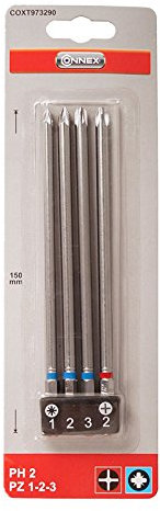 Connex Bitsatz, 4-teilig, 150 mm, PH/PZ, COXT973290