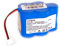 vhbw 1x batteria compatibile con Hoover RVC0010, RVC0011, RVC0011-001 home cleaner (3300mAh, 6V, NiMH) - Sostituisce 205-0001, 945-0005, 945-0006, 945-0024, LP43SC3300P5