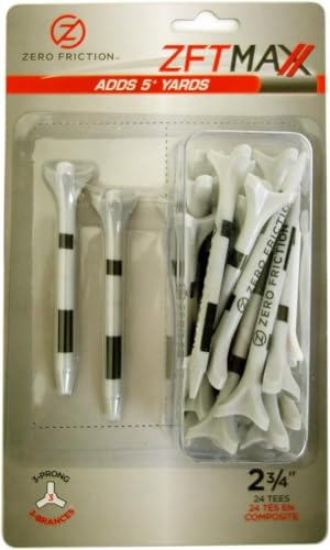 Zero Friction Unisex Maxxtee Golftees (1er Pack)