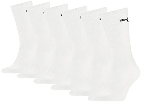 Puma Unisex Sportsocken Cush Crew 6er Pack