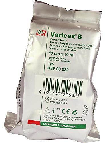 Varicex S zinco pasta fasciatura 10 cm x 10 m singolarmente