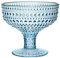 Iittala Kastehelmi Dessertschale, Glas, Hellblau, 12.3 x 12.3 x 11 cm
