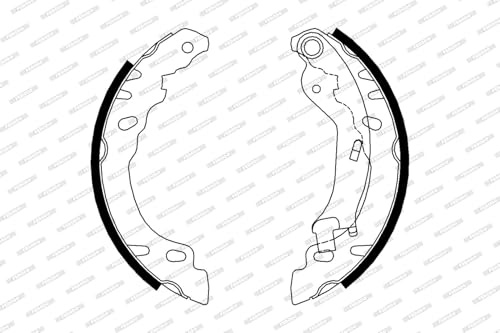 Ferodo FSB688 Brake Shoe Set - (set of 4)