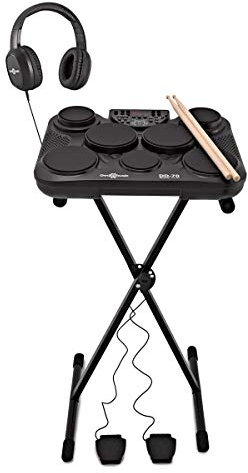 DD80 Pads de Batería Electrónica Portátiles, Set Gear4music