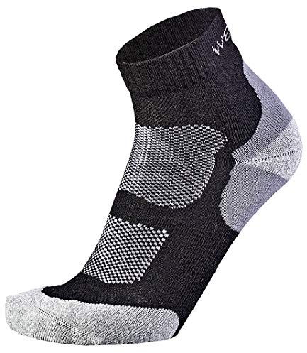 Wapiti Unisex sokker Rs04 Socke, Schwarz, 42-44 EU