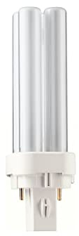 Kompaktleuchtstofflampe 10W 3000K B KLL G24d-1 600lm EEK:B Integrierter Starter PL-C10W8302P