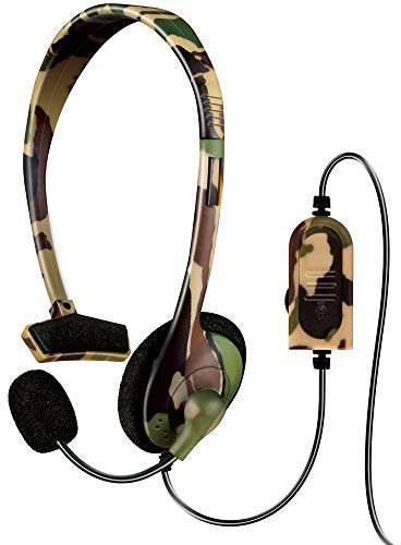 dreamGEAR Broadcaster Wired Headset for the PS4 with Flexible Boom Microphone and Inline Volume/Mute Control (DGPS4-6420)