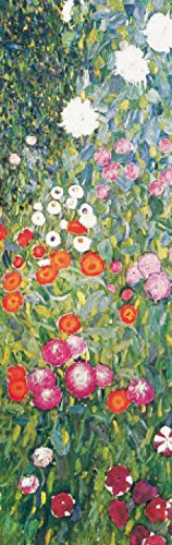 1art1 Gustav Klimt Jardín De Flores, 1906-08 Fotomural Autoadhesivo 240x75 cm