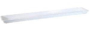 Soucoupe pour bac à fleurs en plastique vert, terre anthre, marron, blanc, 40, 60, 80, 100 cm