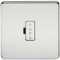 Knightsbridge SF6000PC Screwless 13 A Fused Spur Unit, Polished Chrome