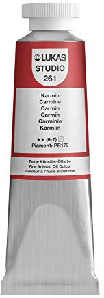 Lukas Studio - Peinture à l'huile superfine - 75ml - Carmin