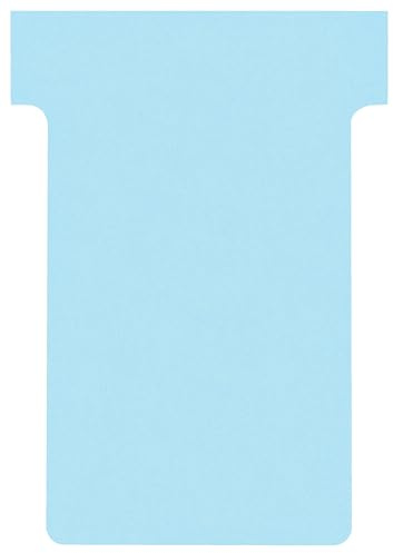FRANKEN Kartentafel Zubehör T-Karten, Index 2, 100 Stück, hellblau, TK218