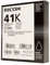 Ricoh 405761 SG3110DN Inkjet Cartridge, 2500 Seiten / 5% Deckung GC41K, schwarz, XXL