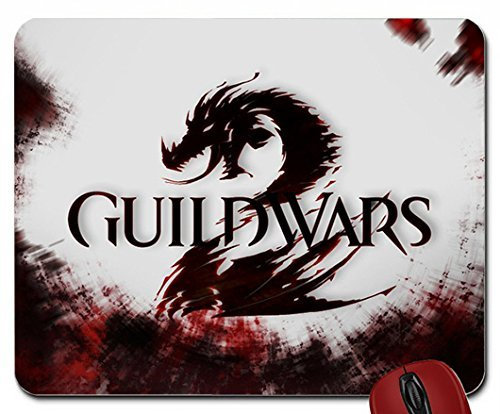 video games guild wars guild wars 2 logos 3d 1920x1080 wallpaper mouse pad computer mousepad
