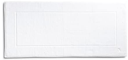 möve Superwuschel Badteppich 60 x 130 cm aus 100% Baumwolle, snow