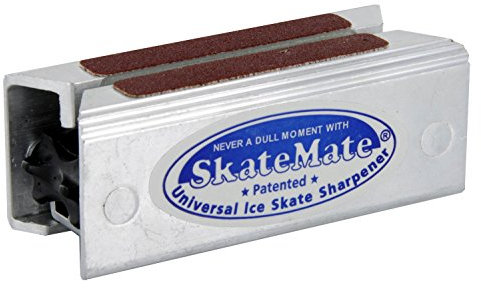 SkateMate Patented Handheld Ice Skate Sharpener/Conditioner for All ice Skates, Ice Hockey, Speed Skates or Dance!