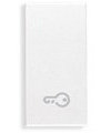 Vimar Serie Eikon – Tasto 1 modulo simbolo chiave bianco