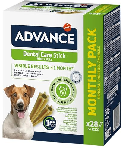 Advance Dental Stick Mini Dogs pack 28 días