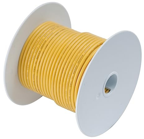 Ancor Marine Grade Primary Wire and Battery Cable (Yellow, 25 feet, 2/0 AWG)