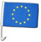 Autofahne Autoflagge Europäische Union EU - 30 x 40 cm