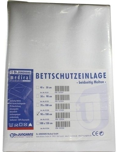 Bettschutzeinlage Doppelseitig Molton 90x100 cm