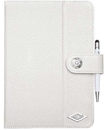Wedo 5807900 iPad Mini Case TrendSet (mit Touch Pen 2-in-1) weiß