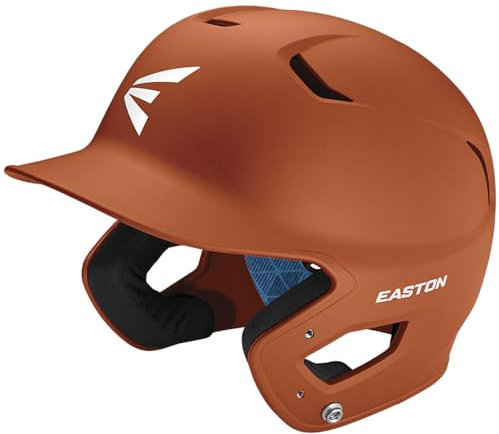 Easton Herren Z5 2.0 Baseball Batting Helmet | Matte | Multiple Sizes & Colors Schlaghelm, Texas-Orange, Senior (7 1/8-7 1/2)