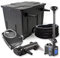 SunSun Komplettset: CBF-350 Teichfilter bis 12000 L Teichfilteranlage, CTF-8000 Teichpumpe 8000l/h 70W, CUV-318 Teichklärer 18W, 25m Teichschlauch 25 mm, CTP-2803 Springbrunnen 3000l/h 10W