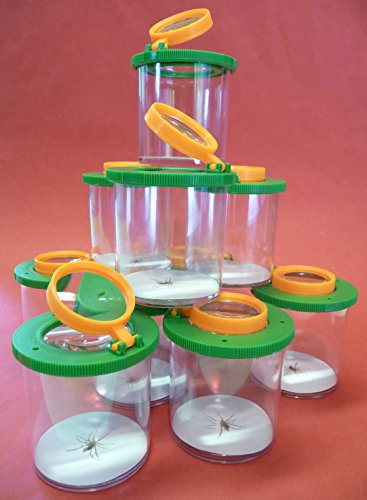 WIM-SHOP 15-STÜCK Maxi BECHERLUPE Lupendose ø6cm in TOP QUALITÄT