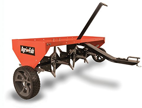 Agri-Fab 45-0299 48 Tow Behind Lawn Plug Aerator with Universal Hitch; Designed to Pull Behind Lawn & Garden Tractors