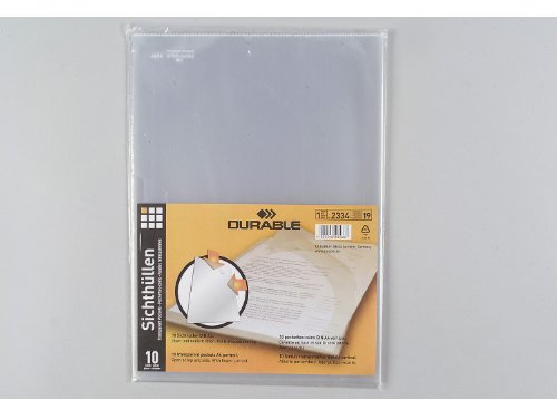 DURABLE STANDARD Sichthülle, DIN A4, PP, 0,12 mm, genarbt