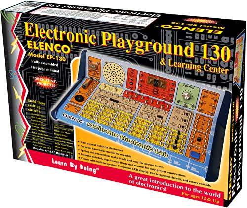 Elenco 130-in-1 Electronic Playground and Learning Center
