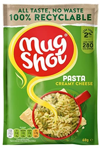 Mugshot Creamy Cheese Pasta 68 g