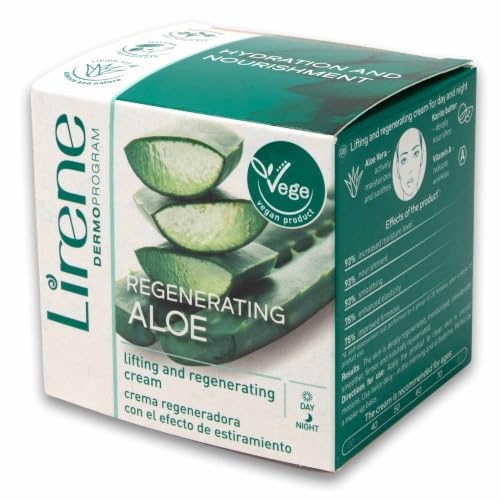Lirene - Aloe und Sheabutter regenerierende Anti-Age Creme (50 ml)