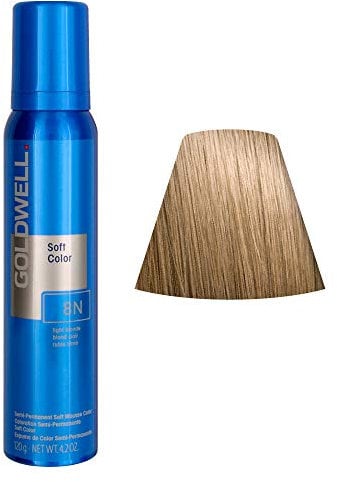 Goldwell Colorance Soft Color Schaumtönung, 8N, hellblond, 1er Pack, (1x 125 ml)