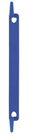 BI-CLIP Abheftstreifen blau 50St. Kunststoff, bis zu 20 Blatt abheften