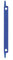 BI-CLIP Abheftstreifen blau 50St. Kunststoff, bis zu 20 Blatt abheften